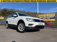 USED 2017 17 VOLKSWAGEN TIGUAN 2.0 TDI S SUV 5dr Diesel DSG 4Motion Euro 6 (s/s) (150 ps) 