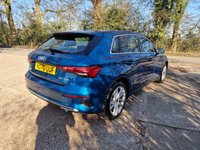 USED 2020 70 AUDI A3 1.5 TFSI 35 Sport Sportback 5dr Petrol S Tronic Euro 6 (s/s) (150 ps) 8.9% APR FINANCE RATES