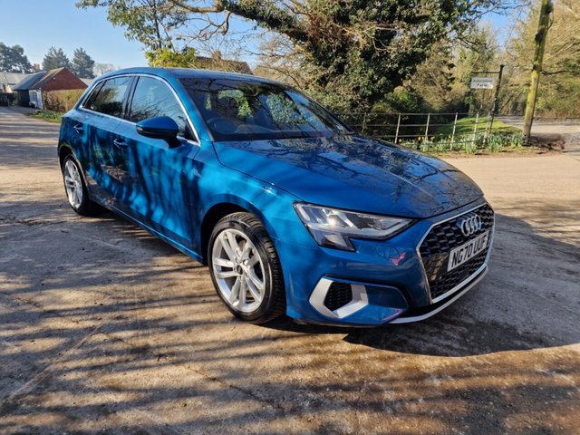 2020 70 Audi A3 1.5 TFSI 35 Sport Sportback 5dr Petrol S Tronic Euro 6 (s/s) (150 ps)