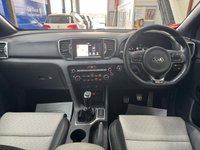 USED 2017 17 KIA SPORTAGE 2.0 CRDi GT-Line SUV 5dr Diesel Manual AWD Euro 6 (134 bhp) Apple CarPlay, Reversing Camera, Satellite Navigation