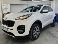 USED 2017 17 KIA SPORTAGE 2.0 CRDi GT-Line SUV 5dr Diesel Manual AWD Euro 6 (134 bhp) Apple CarPlay, Reversing Camera, Satellite Navigation