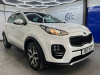 USED 2017 17 KIA SPORTAGE 2.0 CRDi GT-Line SUV 5dr Diesel Manual AWD Euro 6 (134 bhp) Apple CarPlay, Reversing Camera, Satellite Navigation