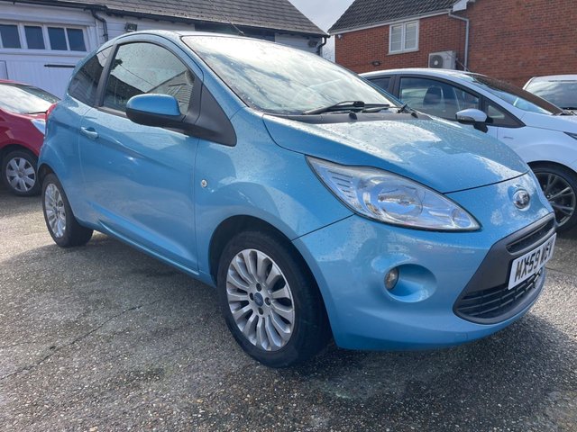 2009 59 Ford Ka 1.2 Zetec Hatchback 3dr Petrol Manual Euro 4 (69 ps)