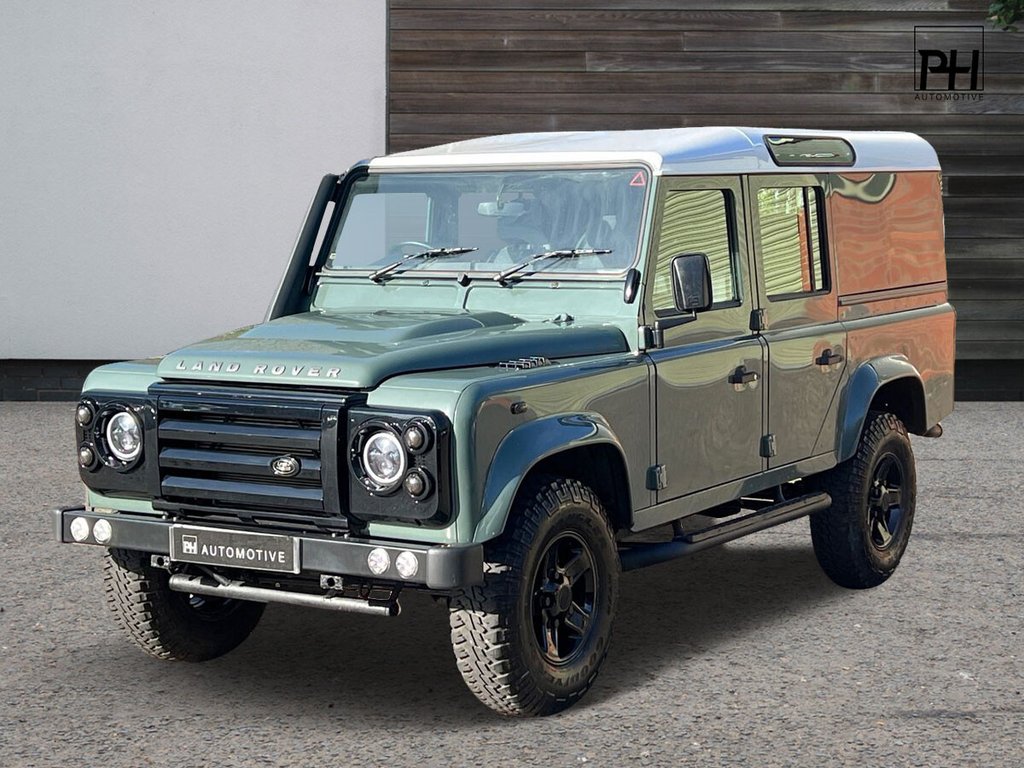 USED 2012 12 LAND ROVER DEFENDER 2.2 TDCi Utility Wagon Double Cab 5dr Diesel Manual 4WD MWB Euro 5 (122 ps) 1 OWNER|OUTSTANDING LOW MILES