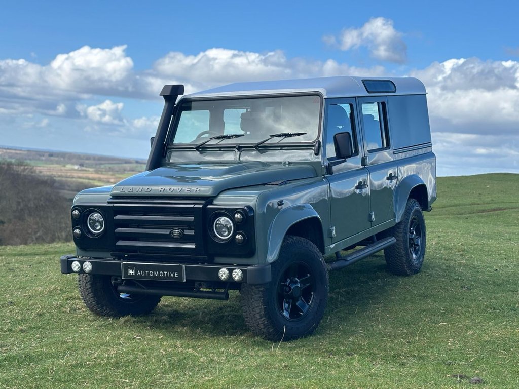 USED 2012 12 LAND ROVER DEFENDER 2.2 TDCi Utility Wagon Double Cab 5dr Diesel Manual 4WD MWB Euro 5 (122 ps) 1 OWNER|OUTSTANDING LOW MILES
