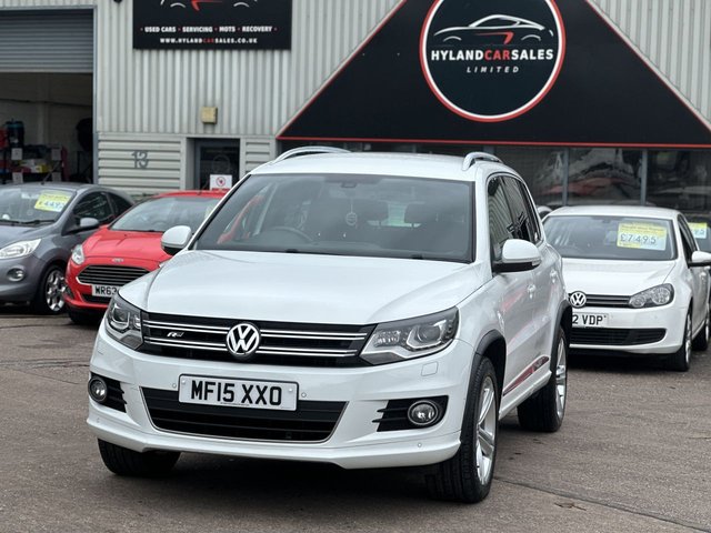 2015 15 Volkswagen Tiguan 2.0 TDI BlueMotion Tech R-Line SUV 5dr Diesel DSG 4WD Euro 5 (s/s) (Nav) (177 ps)