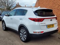 USED 2016 16 KIA SPORTAGE 1.7 CRDi 3 SUV 5dr Diesel Manual Euro 6 (s/s) (114 bhp) FULL BLACK LEATHER - SAT NAV