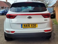 USED 2016 16 KIA SPORTAGE 1.7 CRDi 3 SUV 5dr Diesel Manual Euro 6 (s/s) (114 bhp) FULL BLACK LEATHER - SAT NAV