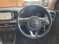 USED 2016 16 KIA SPORTAGE 1.7 CRDi 3 SUV 5dr Diesel Manual Euro 6 (s/s) (114 bhp) FULL BLACK LEATHER - SAT NAV