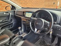 USED 2016 16 KIA SPORTAGE 1.7 CRDi 3 SUV 5dr Diesel Manual Euro 6 (s/s) (114 bhp) FULL BLACK LEATHER - SAT NAV