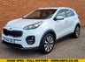USED 2016 16 KIA SPORTAGE 1.7 CRDi 3 SUV 5dr Diesel Manual Euro 6 (s/s) (114 bhp) FULL BLACK LEATHER - SAT NAV