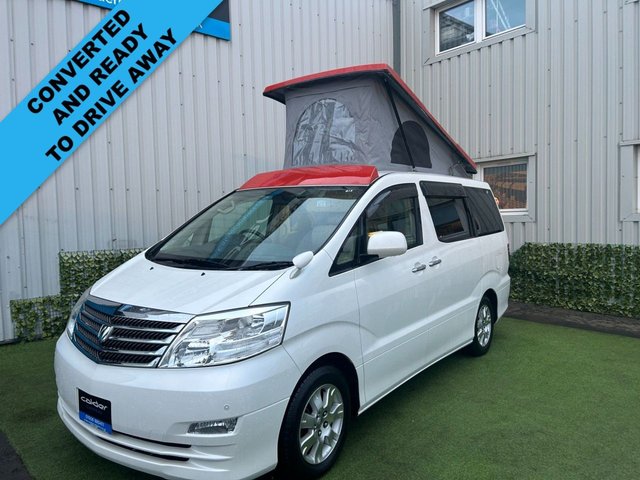 2008 TOYOTA ALPHARD CAMPERVAN TOYOTA ALPHARD NEW CAMPER VAN CONVERSION 2008 2.4 AUTOMATIC #1106 NEW CONVERSION 4 BERTH