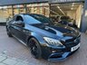 USED 2018 18 MERCEDES-BENZ C-CLASS 4.0 C63 V8 BiTurbo AMG S (Premium) Coupe 2dr Petrol SpdS MCT Euro 6 (s/s) (510 ps) AMG sports bucket seats
