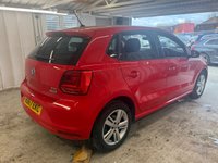 USED 2017 67 VOLKSWAGEN POLO 1.2 TSI Match Edition Hatchback 5dr Petrol Manual Euro 6 (s/s) (90 ps)+1 OWNER FROM NEW+2 KEYS+HISTORY+MEDIA+APPS+BLUETOOTH 2 KEYS+1 OWNER FROM NEW+ALLOYS+HISTORY+PARK SENSORS+PRIVACY+AIRCON+COLOUR CODED+CRUISE+HPI CLEAR
