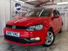 USED 2017 67 VOLKSWAGEN POLO 1.2 TSI Match Edition Hatchback 5dr Petrol Manual Euro 6 (s/s) (90 ps)+1 OWNER FROM NEW+2 KEYS+HISTORY+MEDIA+APPS+BLUETOOTH 2 KEYS+1 OWNER FROM NEW+ALLOYS+HISTORY+PARK SENSORS+PRIVACY+AIRCON+COLOUR CODED+CRUISE+HPI CLEAR