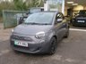 USED 2021 71 FIAT 500e C 42kWh Icon Convertible 2dr Electric Auto (118 ps) *�&pound;3,700+ EXTRAS* OVER &pound;3,700+ factory fitted extras including; Matt Cloud Grey Finish, Eye Park Pack, 17" Alloy Wheels, Winter Pack, Comfort Seats Pack, Style Pack & Wireless Mobile Phone Charging!
