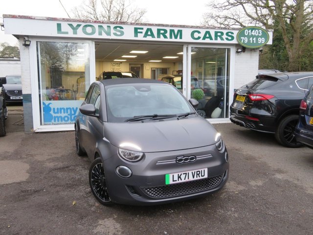 2021 71 Fiat 500e C 42kWh Icon Convertible 2dr Electric Auto (118 ps) *£3,700+ EXTRAS*