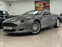 USED 2009 09 ASTON MARTIN DB9 6.0 V12 Volante 2dr Petrol T-TronicII Euro 4 (470 bhp) 15 ASTON MARTIN SERVICES + TUNGSTEN SILVER + ONLY 43K MILES!