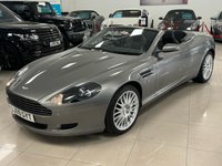 USED 2009 09 ASTON MARTIN DB9 6.0 V12 Volante 2dr Petrol T-TronicII Euro 4 (470 bhp) 15 ASTON MARTIN SERVICES + TUNGSTEN SILVER + ONLY 43K MILES!