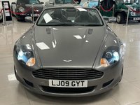 USED 2009 09 ASTON MARTIN DB9 6.0 V12 Volante 2dr Petrol T-TronicII Euro 4 (470 bhp) 15 ASTON MARTIN SERVICES + TUNGSTEN SILVER + ONLY 43K MILES!