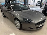 USED 2009 09 ASTON MARTIN DB9 6.0 V12 Volante 2dr Petrol T-TronicII Euro 4 (470 bhp) 15 ASTON MARTIN SERVICES + TUNGSTEN SILVER + ONLY 43K MILES!