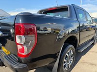 USED 2020 69 FORD RANGER 2.0 EcoBlue Wildtrak Pickup Double Cab 4dr Diesel Auto 4WD Euro 6 (s/s) (213 ps) A REALLY BEAUTIFUL ADDITION FINISHED IN FACTORY BLACK PAINT+DIESEL+AUTOMATIC+ONLY 1 OWNER FROM NEW+SERVICE HISTORY+PRIVACY GLASS+LOAD LINER+LOAD COVER+TOW-BAR+SIDE STEPS+FULL LEATHER INTERIOR+SATELLITE NAVIGATION+PARK ASSIST+AIR CONDITIONING+ALLOY WHEELS+CALL NOW FOR MORE INFORMATION AND TO ARRANGE A VIEWING+READY TO DRIVE AWAY TODAY!!!!!!!!!!!!!!!!!!!!!!!!!!!!!!!
