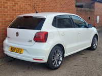 USED 2015 15 VOLKSWAGEN POLO 1.2 TSI BlueMotion Tech SE Design Hatchback 5dr Petrol Manual Euro 6 (s/s) (90 ps) 