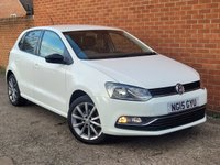 USED 2015 15 VOLKSWAGEN POLO 1.2 TSI BlueMotion Tech SE Design Hatchback 5dr Petrol Manual Euro 6 (s/s) (90 ps) 