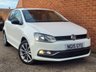 USED 2015 15 VOLKSWAGEN POLO 1.2 TSI BlueMotion Tech SE Design Hatchback 5dr Petrol Manual Euro 6 (s/s) (90 ps) 
