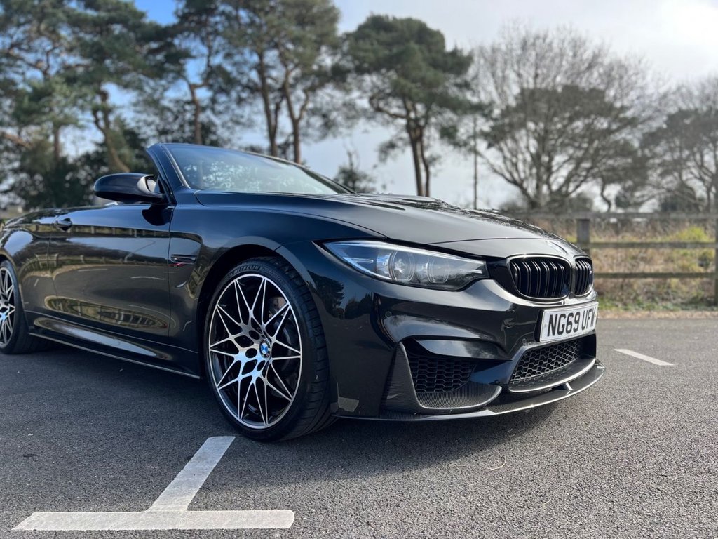 USED 2019 69 BMW M4 Competition 3.0 BiTurbo GPF // Convertible 2dr // Petrol DCT Euro 6 (s/s) (450 ps) 