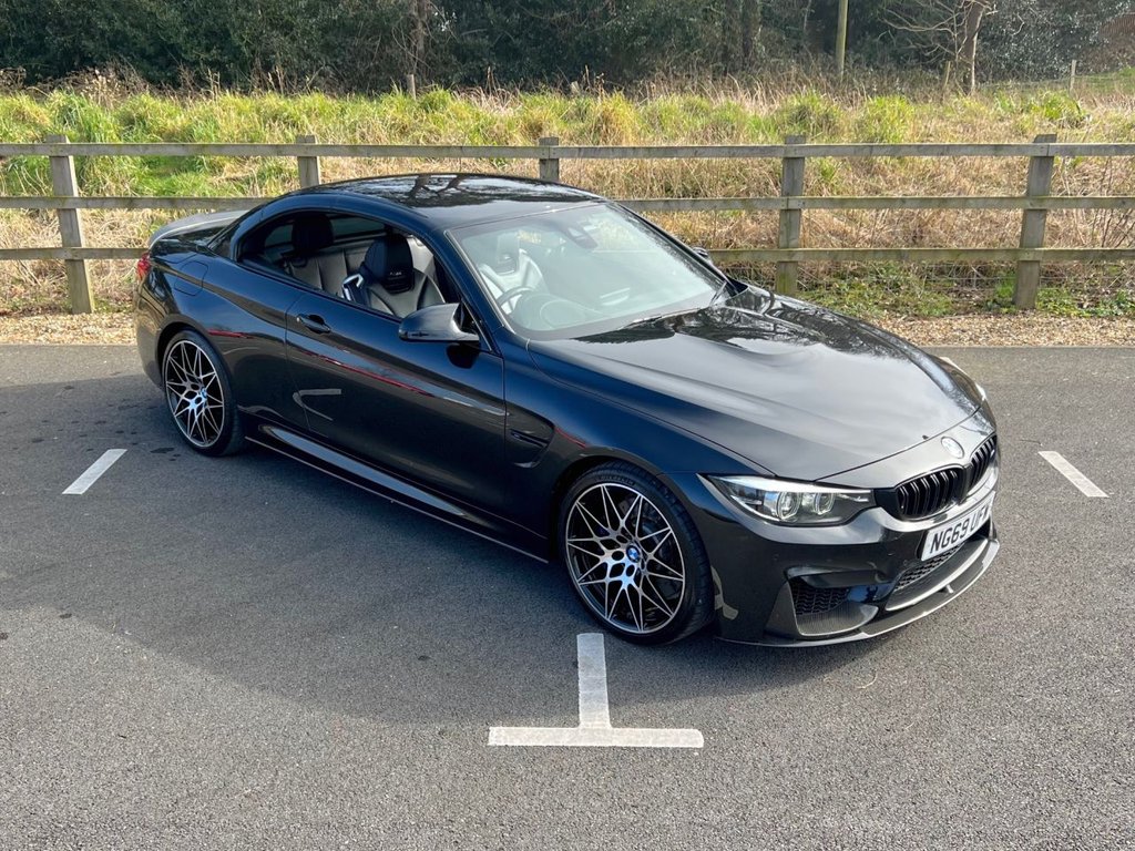 USED 2019 69 BMW M4 Competition 3.0 BiTurbo GPF // Convertible 2dr // Petrol DCT Euro 6 (s/s) (450 ps) 