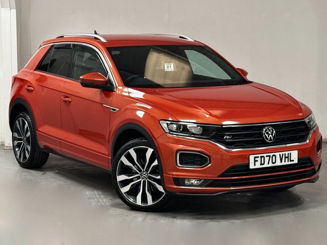 2020 70 Volkswagen T-Roc 1.5 TSI GPF EVO R-Line SUV 5dr Petrol DSG Euro 6 (s/s) (150 ps)