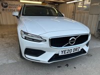 USED 2020 20 VOLVO V60 2.0 T4 Momentum Plus Estate 5dr Petrol Auto Euro 6 (s/s) (190 ps)+1 FORMER KEEPER+2KEYS+FSH+FULL LEATHER SEATS+PRIVACY+MEDIA+APPS 2 KEYS+1 FORMER KEEPER+FSH+NAV+FULL LEATHER SEATS+BLUETOOTH+MEDIA+PRIVACY+APPS+ALLOYS+CLIMATE+CRUISE+HEATED FRONT SEATS+PARKING SENSORS+HPI CLEAR