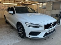 USED 2020 20 VOLVO V60 2.0 T4 Momentum Plus Estate 5dr Petrol Auto Euro 6 (s/s) (190 ps)+1 FORMER KEEPER+2KEYS+FSH+FULL LEATHER SEATS+PRIVACY+MEDIA+APPS 2 KEYS+1 FORMER KEEPER+FSH+NAV+FULL LEATHER SEATS+BLUETOOTH+MEDIA+PRIVACY+APPS+ALLOYS+CLIMATE+CRUISE+HEATED FRONT SEATS+PARKING SENSORS+HPI CLEAR