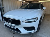 USED 2020 20 VOLVO V60 2.0 T4 Momentum Plus Estate 5dr Petrol Auto Euro 6 (s/s) (190 ps)+1 FORMER KEEPER+2KEYS+FSH+FULL LEATHER SEATS+PRIVACY+MEDIA+APPS 2 KEYS+1 FORMER KEEPER+FSH+NAV+FULL LEATHER SEATS+BLUETOOTH+MEDIA+PRIVACY+APPS+ALLOYS+CLIMATE+CRUISE+HEATED FRONT SEATS+PARKING SENSORS+HPI CLEAR