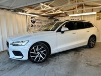 USED 2020 20 VOLVO V60 2.0 T4 Momentum Plus Estate 5dr Petrol Auto Euro 6 (s/s) (190 ps)+1 FORMER KEEPER+2KEYS+FSH+FULL LEATHER SEATS+PRIVACY+MEDIA+APPS 2 KEYS+1 FORMER KEEPER+FSH+NAV+FULL LEATHER SEATS+BLUETOOTH+MEDIA+PRIVACY+APPS+ALLOYS+CLIMATE+CRUISE+HEATED FRONT SEATS+PARKING SENSORS+HPI CLEAR