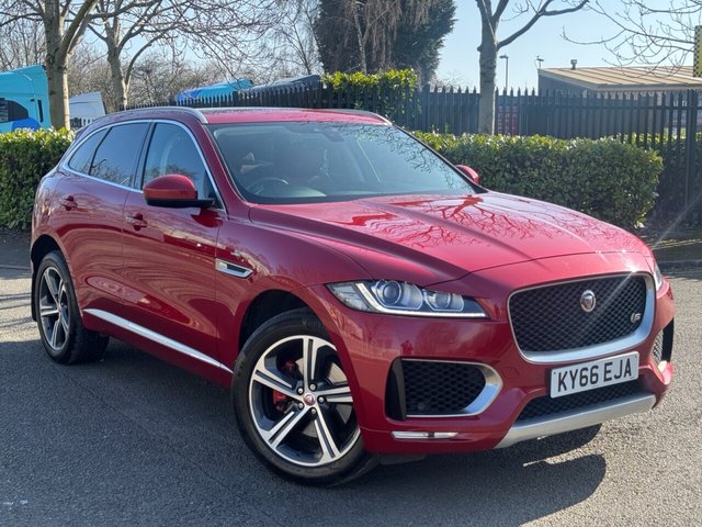 2016 66 Jaguar F-Pace 3.0 D300 V6 S SUV 5dr Diesel Auto AWD Euro 6 (s/s) (300 ps)
