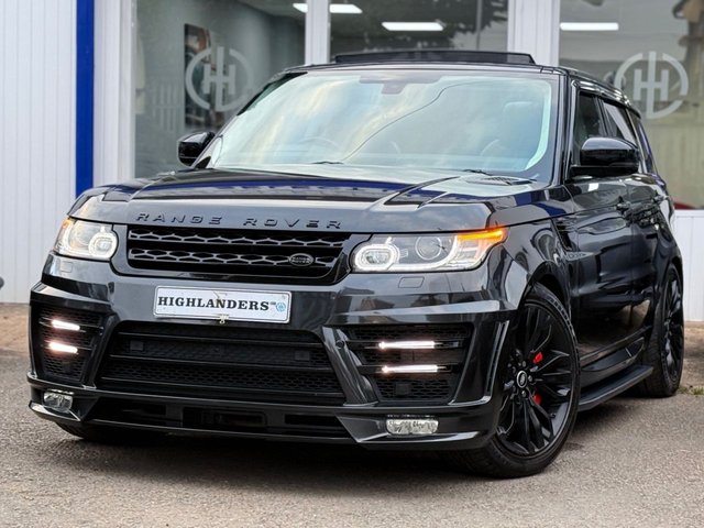 2015 15 Land Rover Range Rover Sport 3.0 SD V6 AUTOBIOGRAPHY DYNAMIC LUMMA KIT OPEN PAN ROOF UPGRADED CLIMATE TWO-TONE HEAT & COOL SEATS SAT NAV REAR CAM STEPS 306 BHP