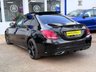 USED 2015 65 MERCEDES-BENZ C-CLASS 1.6 C200D AMG LINE BLACK PACK SALOON PANORAMIC SUNROOF CAMERA 4DR DIESEL G-TRONIC+ EURO 6 (S/S) (136 PS) CAMERA~PRIVACY~HEATED LEATHER SEATS