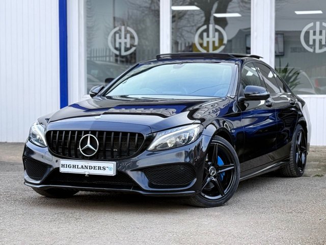 2015 65 Mercedes-Benz C-Class 1.6 C200D AMG LINE BLACK PACK SALOON PANORAMIC SUNROOF CAMERA 4DR DIESEL G-TRONIC+ EURO 6 (S/S) (136 PS)