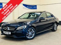 USED 2016 65 MERCEDES-BENZ C-CLASS 2.1 C220 D Sport (Premium) Panoramic Saloon 4 Door Diesel 7G-Tronic+ Euro 6 (s/s) (170 ps) ULEZ EURO 6 &pound;20 TAX 1 OWNER