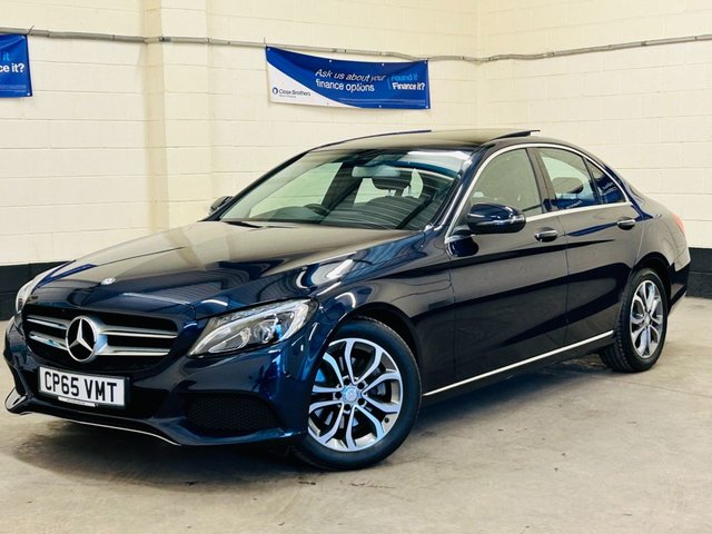 2016 65 Mercedes-Benz C-Class 2.1 C220 D Sport (Premium) Panoramic Saloon 4 Door Diesel 7G-Tronic+ Euro 6 (s/s) (170 ps)