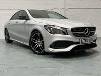 USED 2017 67 MERCEDES-BENZ CLA 2.1 CLA220d AMG Line Coupe 4dr Diesel 7G-DCT Euro 6 (s/s) (177 ps) FSH, ULEZ, 2 KEYS, CLEAN CAR