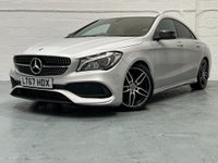 USED 2017 67 MERCEDES-BENZ CLA 2.1 CLA220d AMG Line Coupe 4dr Diesel 7G-DCT Euro 6 (s/s) (177 ps) FSH, ULEZ, 2 KEYS, CLEAN CAR