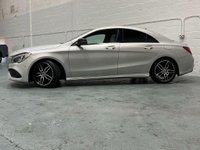 USED 2017 67 MERCEDES-BENZ CLA 2.1 CLA220d AMG Line Coupe 4dr Diesel 7G-DCT Euro 6 (s/s) (177 ps) FSH, ULEZ, 2 KEYS, CLEAN CAR