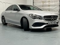 USED 2017 67 MERCEDES-BENZ CLA 2.1 CLA220d AMG Line Coupe 4dr Diesel 7G-DCT Euro 6 (s/s) (177 ps) FSH, ULEZ, 2 KEYS, CLEAN CAR