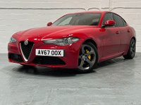 USED 2017 67 ALFA ROMEO GIULIA 2.2 TD Super Saloon 4dr Diesel Auto Euro 6 (s/s) (180 ps) F/S/H, LONG MOT, EXTRA'S