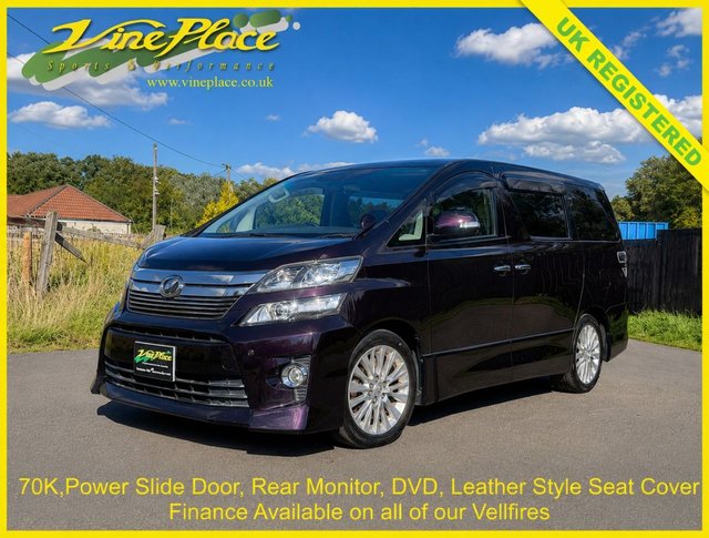 View our Toyota Vellfire 2.4Z, 7 Seats, Auto