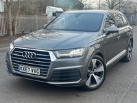 USED 2017 67 AUDI Q7 3.0 TDI V6 S line SUV 5dr Diesel Tiptronic quattro Euro 6 (s/s) (272 ps) 