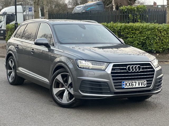 2017 67 Audi Q7 3.0 TDI V6 S line SUV 5dr Diesel Tiptronic quattro Euro 6 (s/s) (272 ps)